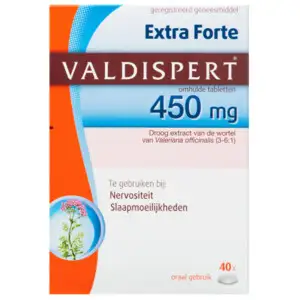 VALDISPERT EXTRA FORTE 450MG 4 40