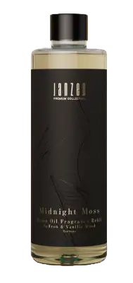 JANZEN HOME FRAGRANCE REFILL MIDNIGHT MOSS PREMIUM BLACK
