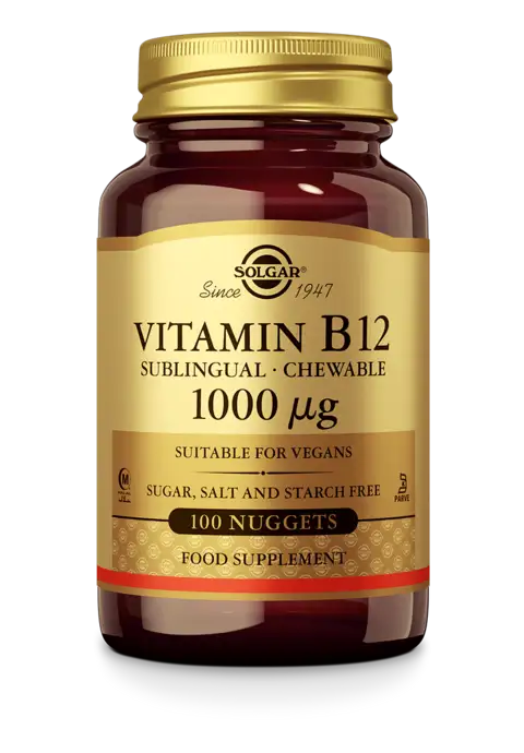 SOLGAR B12-1000MCG 100ST
