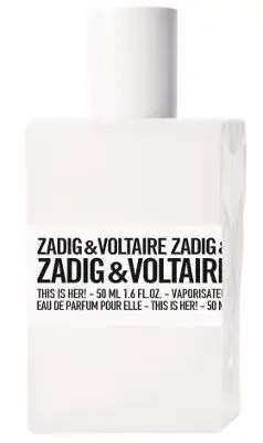 ZADIG&VOLTAIRE EAU DE PARFUM 50 ML THIS IS HER