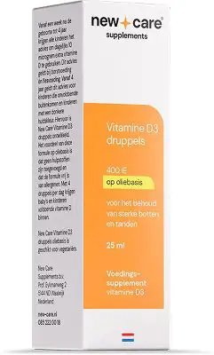 NEW CARE D3 DRUPPEL OLIEBASIS 25