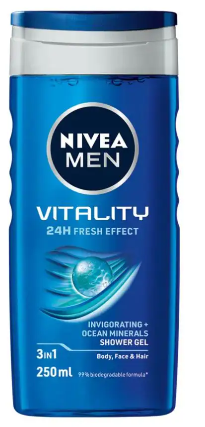 NIVEA MEN VITALITY FRESH EFFECT DOUCHE GEL 250ML