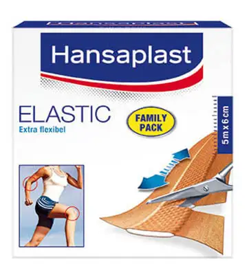 HANSAPLAST ELASTIC PLEISTER 6C 1