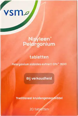 VSM NISYLEEN PELARGONIUM TABLE 20