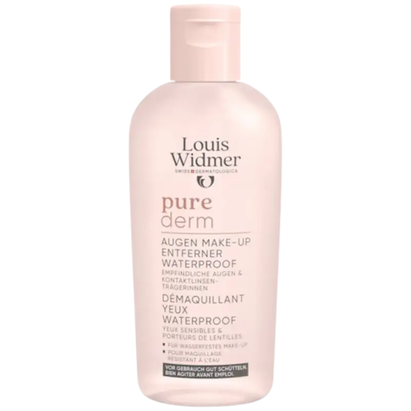 LOUIS WIDMER PUREDERM OOGMAKE-UP REIN. WATERPROOF NP 150 ML