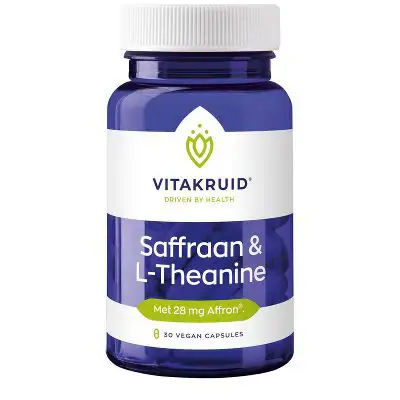 VITAKRUID SAFFRAAN & L-THEANINE 30ST