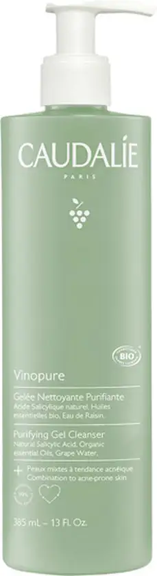 CAUDALIE VINOPURE ZUIVERENDE REINIGINGSGEL 385ML