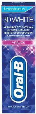 ORAL-B TANDPASTA 3D WHITE VITALIZE 75ML