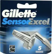 GILLETTE SCHEERMESJES SENSOR EXCEL 5 ST SENSOR EXCEL