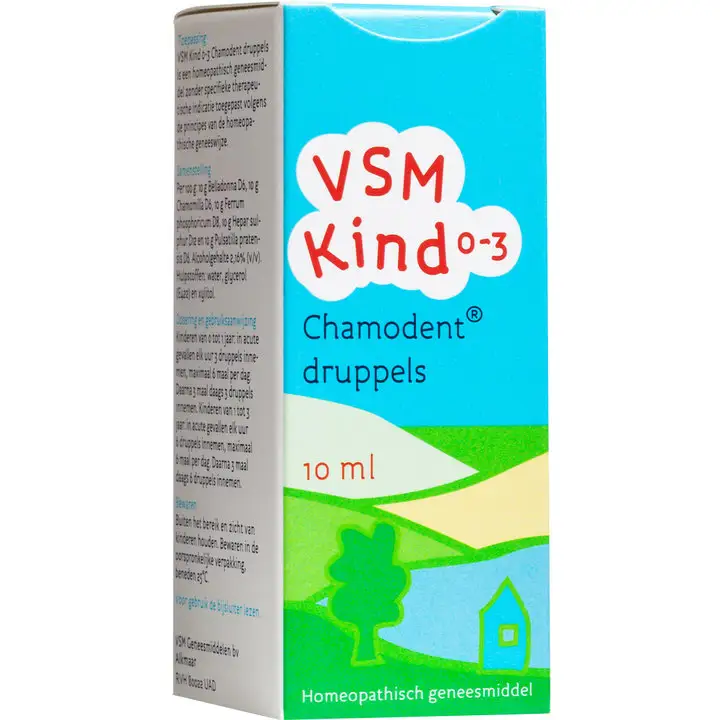 VSM KIND CHAMODENT DRUPPELS 10 10