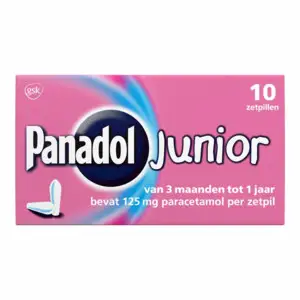 PANADOL JUNIOR ZETPIL 125MG 10 10