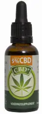 JACOB HOOY CBD+ OLIE 5% 30ML 30