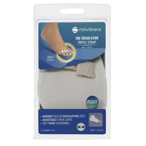 MOVIBRACE TEEN RECHTZETTER RECHTS TRIPLE WIT 36-40 FOOTCARE