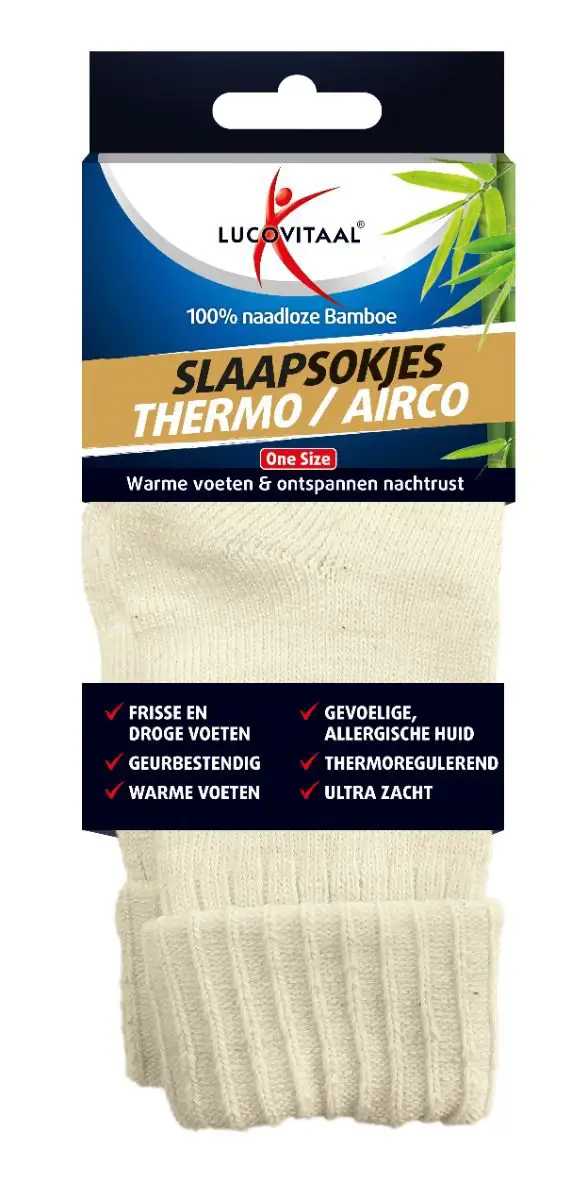 LUCOVITAAL BAMBOE SLAAPSOKJES