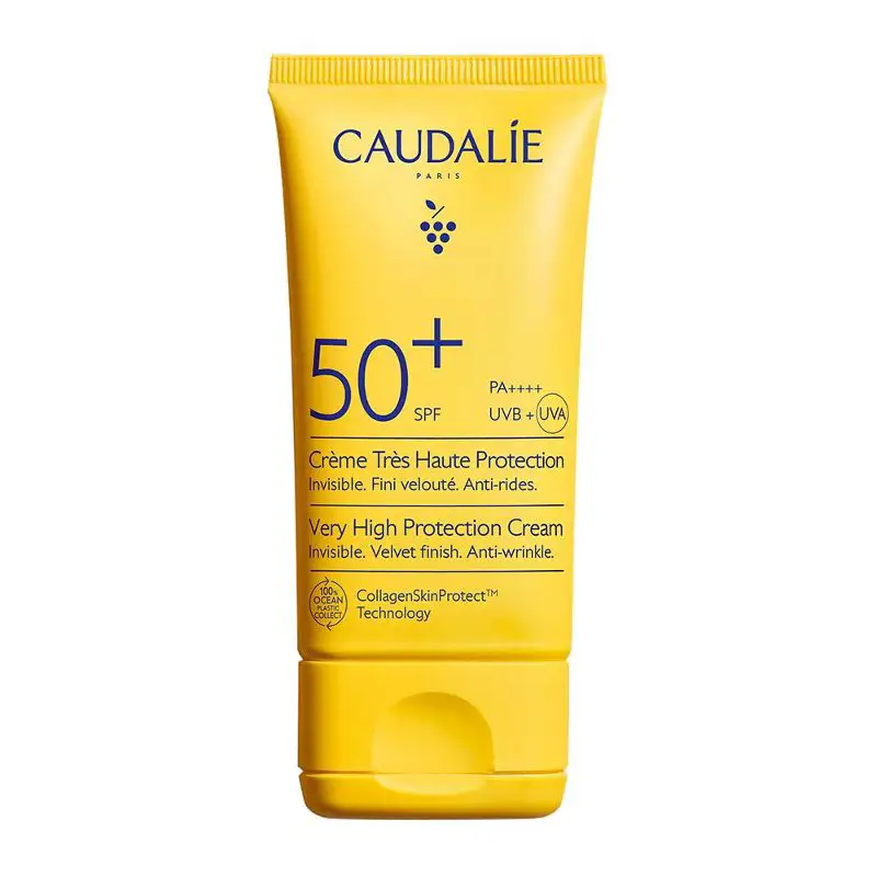 CAUDALIE CRÈME ZEER HOGE BESCHERMING SPF50 50ML