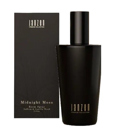 JANZEN ROOM SPRAY MIDNIGHT MOSS PREMIUM BLACK 300ML