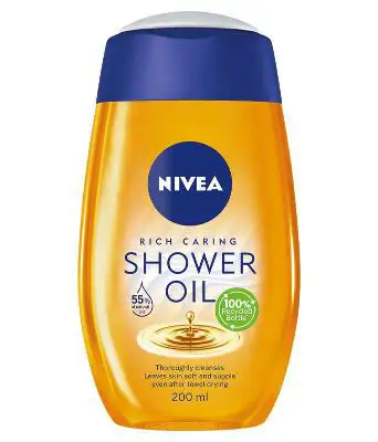 NIVEA NATURAL SHOWER OIL 200 M 200