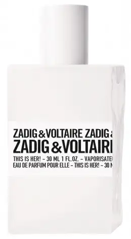 ZADIG&VOLTAIRE EAU DE PARFUM 30 ML THIS IS HER