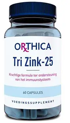 ORTHICA TRI-ZINK 25MG CAPS 553 60
