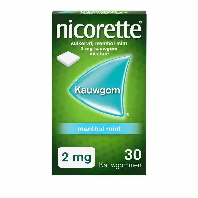NICORETTE KAUWGOM 2MG MENTHOL 30
