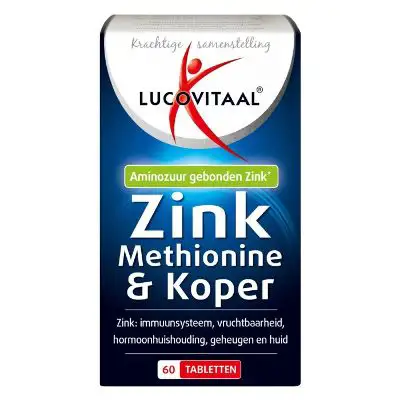 LUCOVITAAL ZINK METHION&KOPER 60