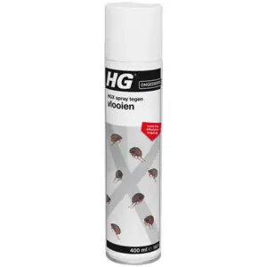 HG X SPRAY TEGEN VLOOIEN 400ML 400 INSECTICIDEN