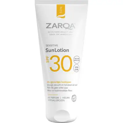 ZARQA SUNLOTION SPF30 SENSITIV 100