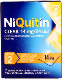 NIQUITIN STAP 2 PLEISTERS CLEA 7