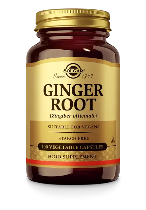SOLGAR GINGER ROOT 100ST