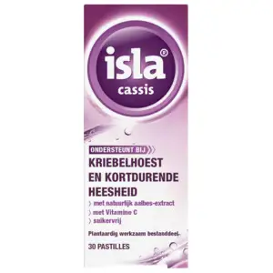 ISLA CASSIS PASTILLES 30ST 30
