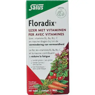 SALUS FLORADIX IJZER-TABLETTEN 147