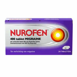 NUROFEN MIGRAINE 400MG TABLETT 24