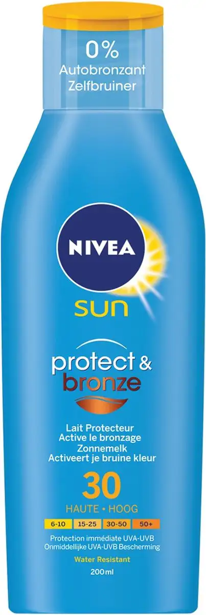 NIVEA SUN PROTECT&BRONZE MELK SPF30 200ML