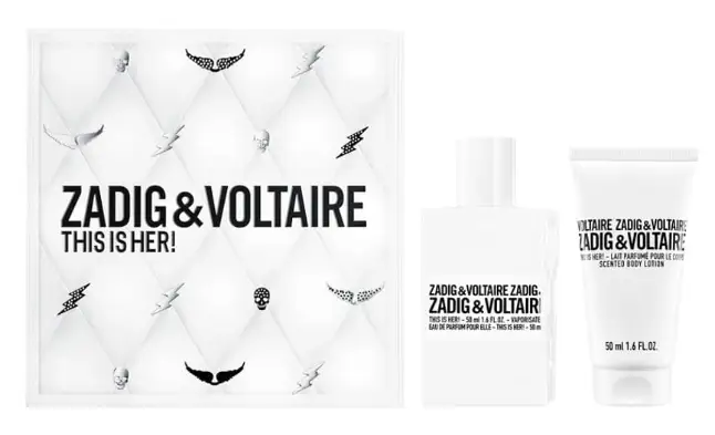 ZADIG & VOLTAIRE THIS IS HER SET EDP 50ML BODYLOTION 50ML THIS IS HER