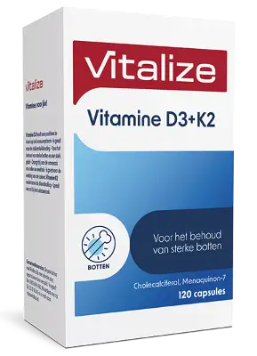 VITALIZE VITAMINE D3&K2 120ST