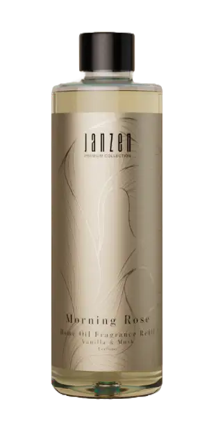 JANZEN HOME FRAGRANCE REFILL MORNING ROSE PREMIUM GOLD 500ML