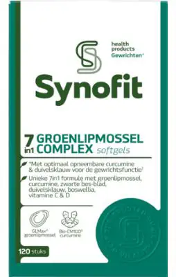 SYNOFIT 7 IN 1 GROENLIPMOSSEL COMPLEX 120ST