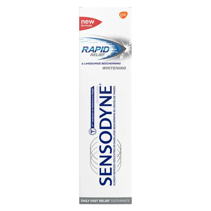 SENSODYNE TP RAPID RELIEF WHT- 75ML