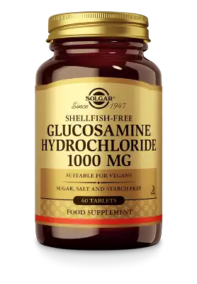 SOLGAR GLUCOSAMINE HCL 1000MG 60ST