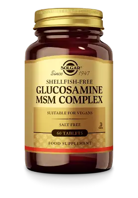 SOLGAR GLUCOSAMINE MSM COMPLEX 60ST