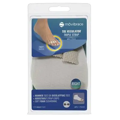 MOVIBRACE TEEN RECHTZETTER RECHTS TRIPLE WIT 41-46 FOOTCARE