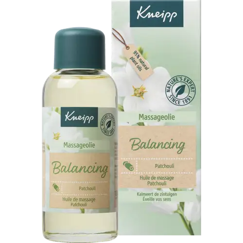 KNEIPP BALANCING MASSAGE OLIE PATCHOULI 100 MASSAGE OLIE