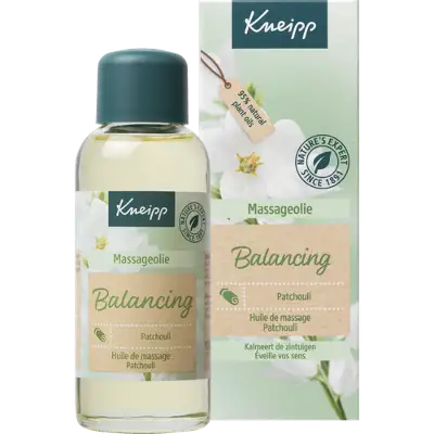KNEIPP BALANCING  MASSAGE OLIE PATCHOULI 100 MASSAGE OLIE