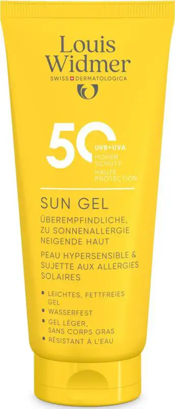 LOUIS WIDMER SUNCARE SUN GEL 50 NP 100 ML SUNCARE