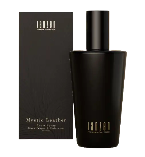 JANZEN ROOM SPRAY MYSTIC LEATHER PREMIUM BLACK 300ML