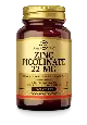 SOLGAR ZINC PICOLINATE 22MG 100ST