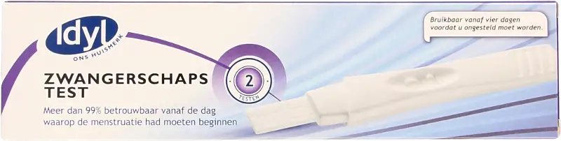 IDYL ZWANGERSCHAPSTEST DUO 2ST