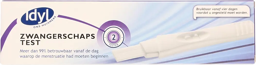 IDYL ZWANGERSCHAPSTEST DUO 2ST