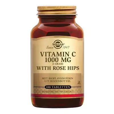 SOLGAR VITAMIN C WITH ROSE HIPS 1000MG 250ST