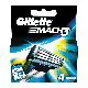 GILLETTE MACH 3 SCHEERMESJES 4 STUKS